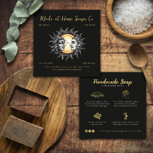 Cartão De Visita Quadrado Empresa de sabão artesanal