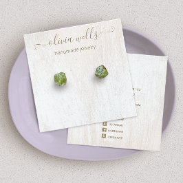 Cartão De Visita Quadrado Escrita de Assinatura Escrita em Branco Esquadrão