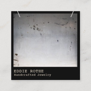 Cartão De Visita Quadrado Esquadrão de Exibição de Colar Russo legal Edgy