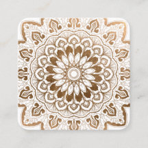 Faux Dourado Mandala Medallion Yoga Healing