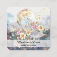 *~* Floral Floral Flor de Lua Cheia Ereal QR - AP7