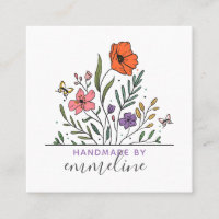 Flores Whimsical Feitas À Mão Pelo Artesão