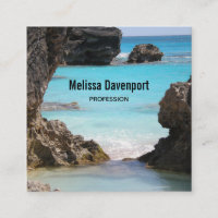 Foto da costa da ilha e mar tropical