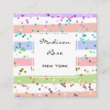 Girly Pastel Rainbow Unicorn Candy Rosa e Branco