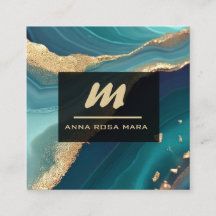 *~* Glitter QR Luxe Turquesa Inicial AP66 Dourado