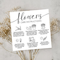 Guia Minimalista de Buquê Florist Obrigado