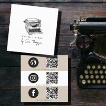 Ícone de Mídia Social de Código QR do Editor de Es