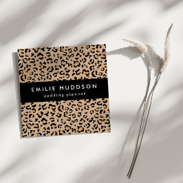 Cartão De Visita Quadrado Impressão Leopardo, Manchas Leopardo, Leopardo Cas