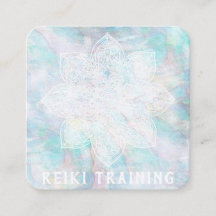 *~* Lacey White Mandala Blue Pink