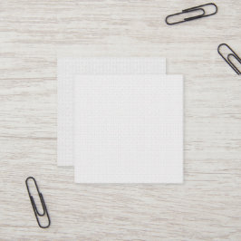 Cartão De Visita Quadrado Light Grey Geometric Tile Pattern