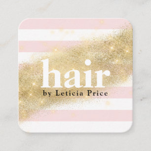 Cartão De Visita Quadrado Lixiviadores de na moda de Elegante