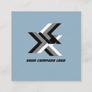 Cartão De Visita Quadrado LOGO DA SUA EMPRESA,personalizado