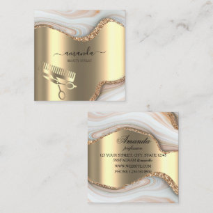 Cartão De Visita Quadrado Logotipo de ativação profissional Corpo trópico SP