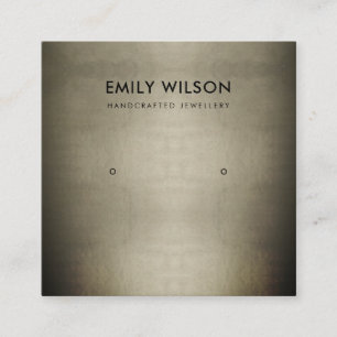 CARTÃO DE VISITA QUADRADO LOGOTIPO DE EXIBIÇÃO DE EXIBIÇÃO DE ESTUDO DE PRAT