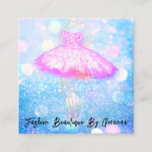 Logotipo de vestimenta da moda Código QR Glitter P