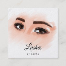 Longa e Bonita Lashes Olhos e Mão Desenhada