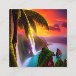 Cartão De Visita Quadrado Macro fotografia, macro lente, alto detalhe, conc