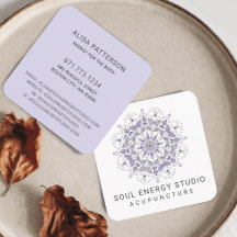 Mandalas Roxo Elegante Moderno