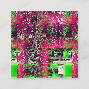 Cartão De Visita Quadrado Meu Nome Não É Donna