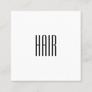 Cartão De Visita Quadrado Minimalismo elegante