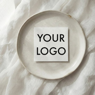 Cartão De Visita Quadrado Mínimo de branco moderno do logotipo profissional