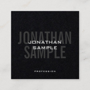 Cartão De Visita Quadrado Modelo Premium de negócios moderno para negócios