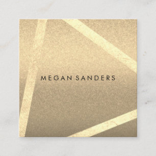 Cartão De Visita Quadrado Moderno e encanto