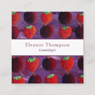 Cartão De Visita Quadrado Moderno Quadrado Profissional