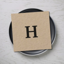 Monograma preto mínimo Elegante profissional