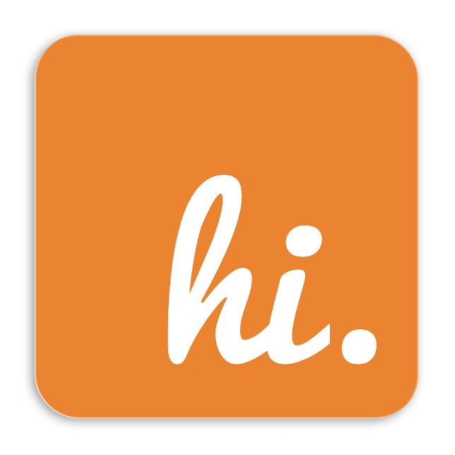 Cartão De Visita Quadrado oi (Criador carregado)