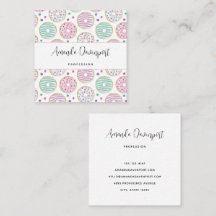 Padrão de rosquinha colorido