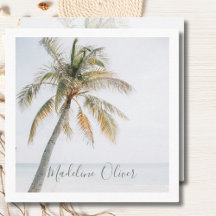 Palm Tree Tropical QR Code Modern