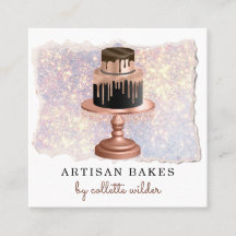 Panificação Pasteira Chef Rosa Dourado Glitter de 