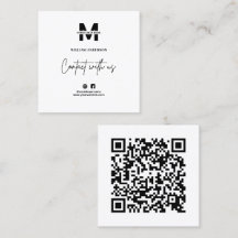 Pequenas empresas Instagram Facebook Código QR Mod