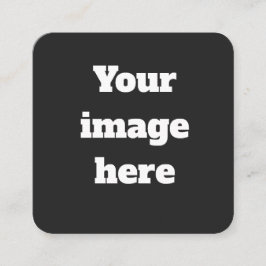 Cartão De Visita Quadrado Personalizado