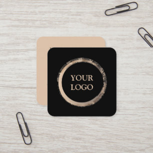 Cartão De Visita Quadrado Personalizado Seu Próprio Logotipo Quadrado Empres
