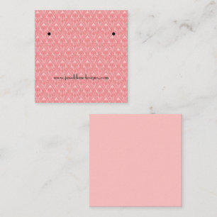 Cartão De Visita Quadrado Placa de Exibição de Arranjos Iris de Arrefeciment