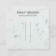 PLACA DE EXIBIÇÃO DE PAPEL DE PAPEL PETAL AQUA