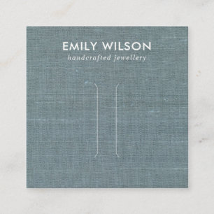 CARTÃO DE VISITA QUADRADO PLACA DE EXIBIÇÃO DO CLIP DE CABELO DE LINHA DE 