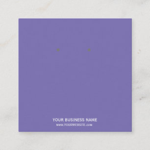 Cartão De Visita Quadrado Placas de exibição personalizadas para gravação de