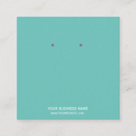 Cartão De Visita Quadrado Placas de exibição personalizadas para gravação de