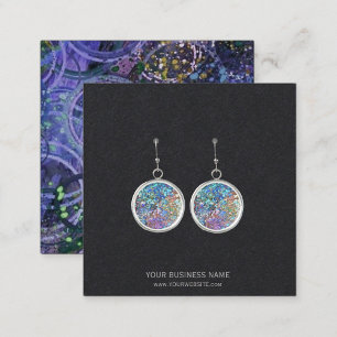 Cartão De Visita Quadrado Placas de exibição personalizadas para gravação de