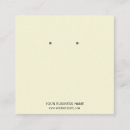 Cartão De Visita Quadrado Placas de exibição personalizadas para gravação de