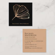 Preto Simples e Dourado Moderno e Minimalista