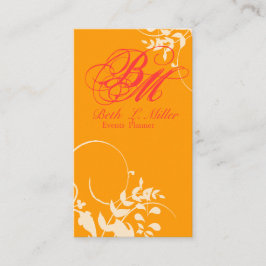 Cartão De Visita Quadrado Profissional elegante moderno dos redemoinhos