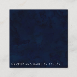 Cartão De Visita Quadrado Profissional moderno da composição da aguarela d