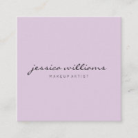 Púrpura de Pastel Moderno Minimalista