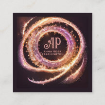 *~* QR AP65 Anéis Dourados Brilhante Preto