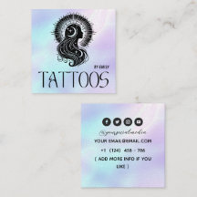 Salão de Tatuagem Celestial Holográfico