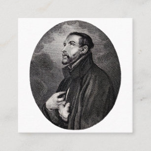 Cartão De Visita Quadrado São Francisco Xavier
